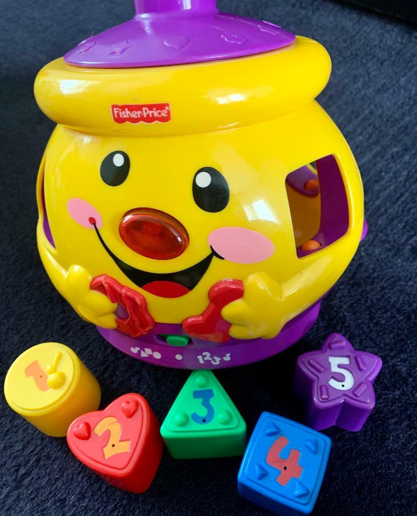 fisher price laugh and learn shape sorter